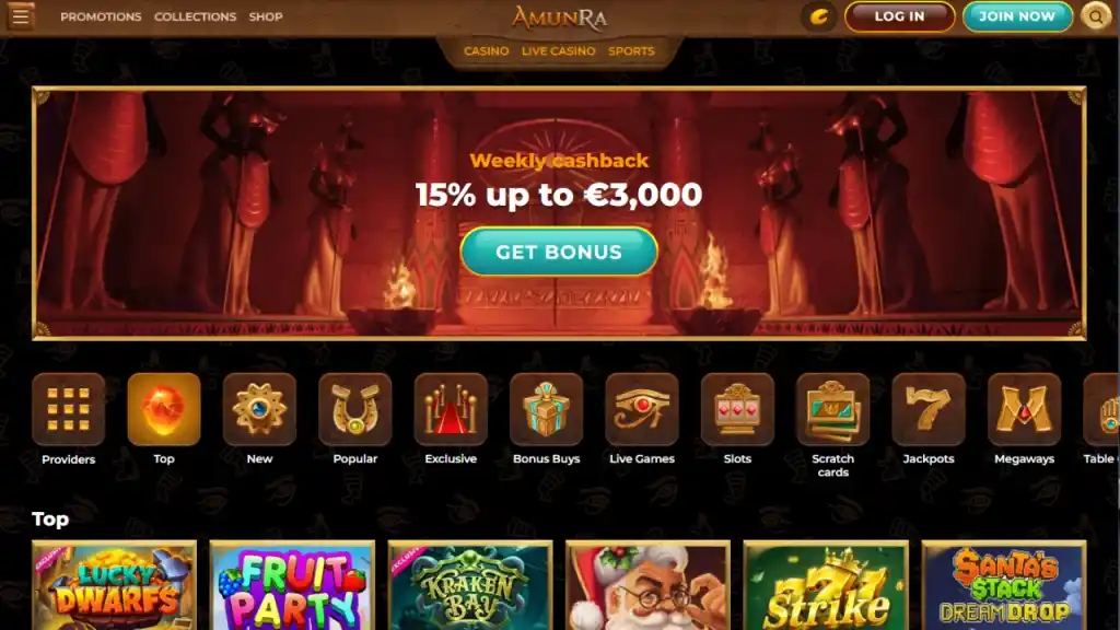 Amunra Casino 5